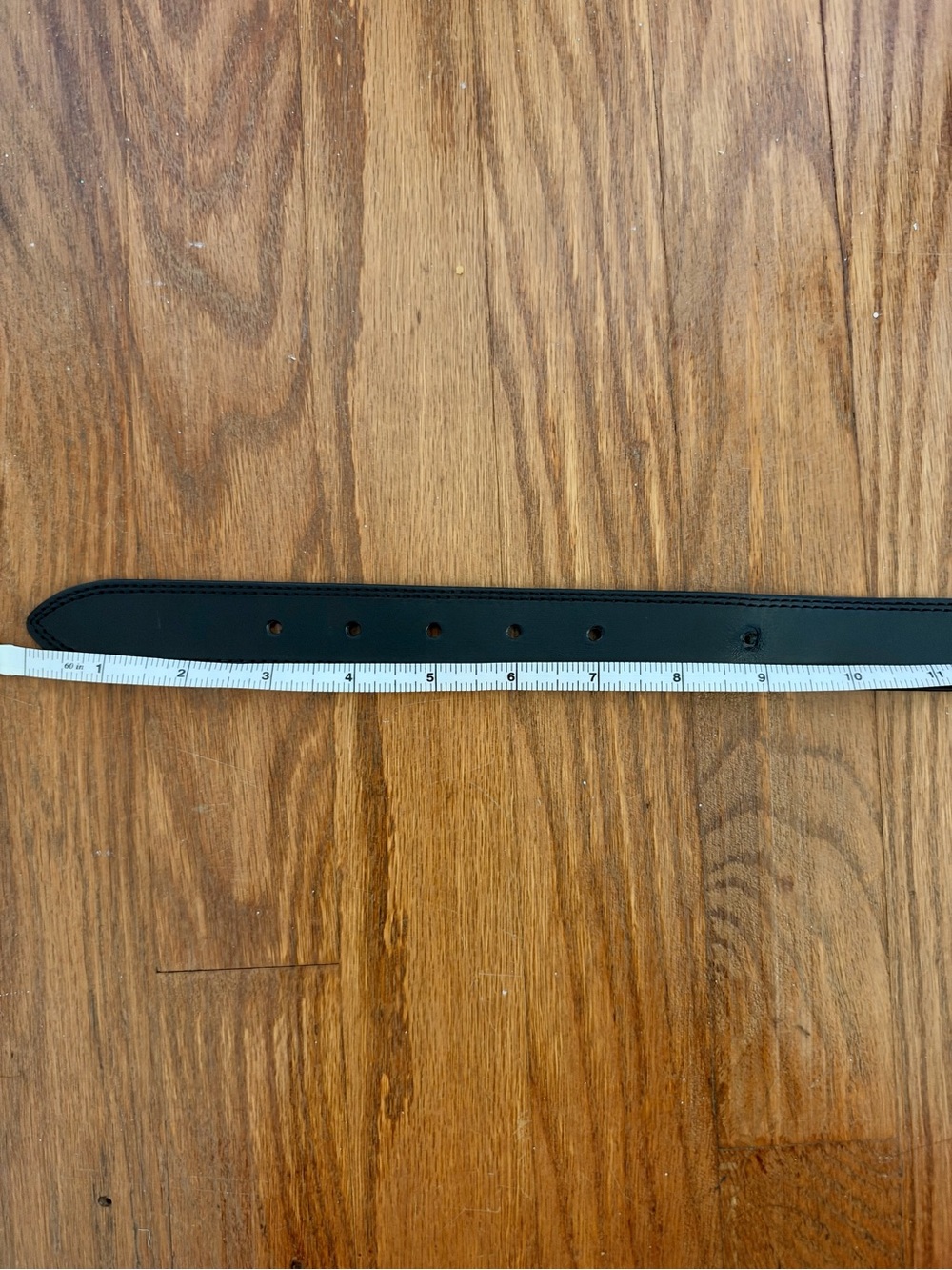 Sezane Taylor Belt Smooth Black Heritage - Size 95 - Picture 3 of 3